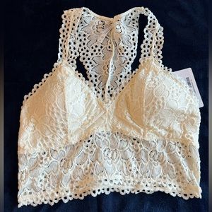 Zenana Ivory Bralette